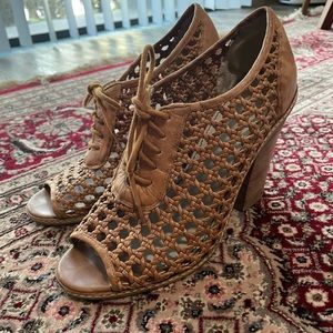 Brown Leather Heals originally purchased at Nordstrom